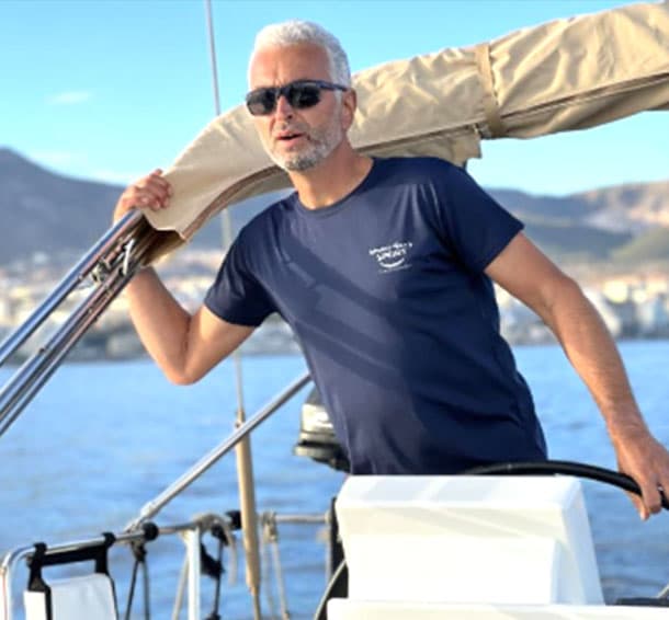 Christophe - coach en voile croisière - Partenaire Vivez Local