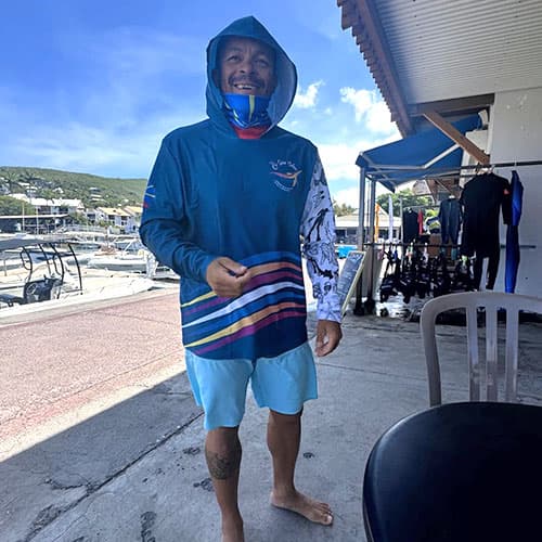 Benoit - Ô Sea Bleu - Plongée - Observation des Cétacés - Partenaire Vivez Local